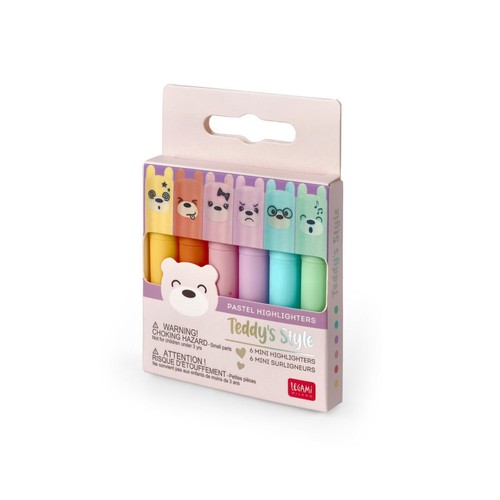 Set mini evidenziatori - set, 6